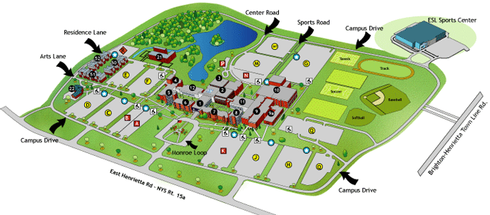 Mcc Brighton Campus Map – Map VectorCampus Map